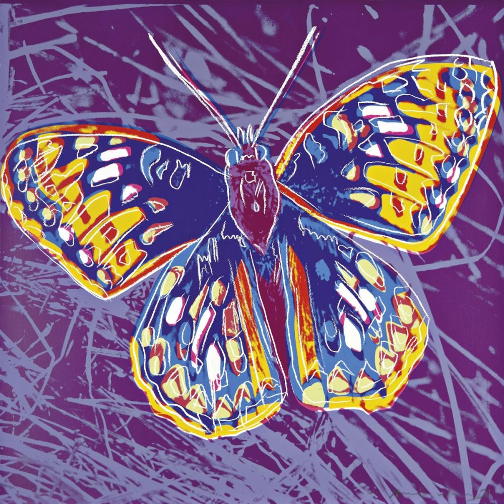 Sérigraphie Warhol - San Francisco Silverspot (FS II.298)