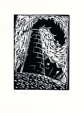 Linogravure Blais - Sans titre