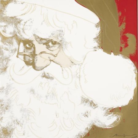 Sérigraphie Warhol - Santa Claus (FS II.266)