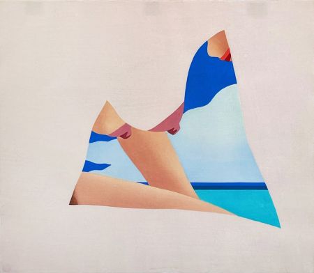 Gravure Sur Bois Wesselmann - Seascape Dropout