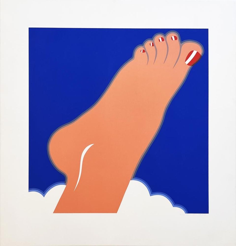 Sérigraphie Wesselmann - Seascape (Foot)