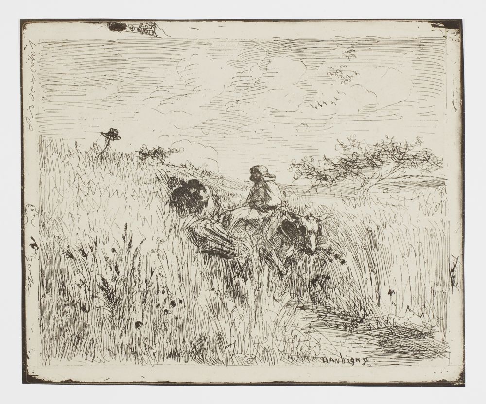 Aucune Technique Daubigny - Sentier dans les Blés (The Path in the Wheatfield)