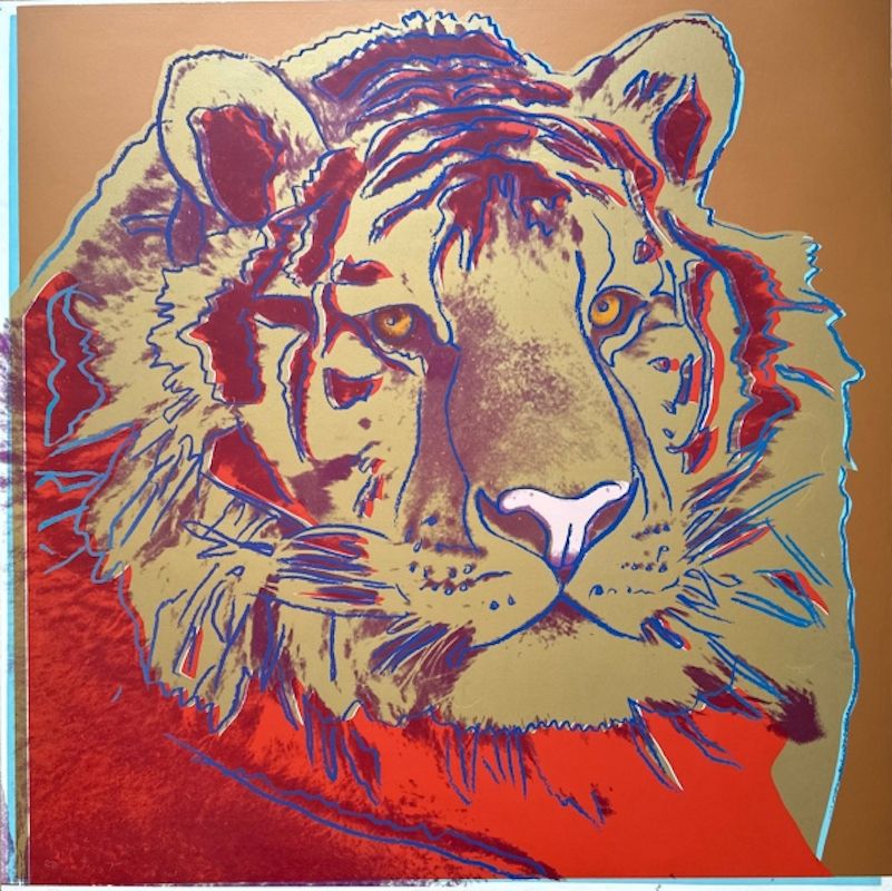 Sérigraphie Warhol - Siberian Tiger TP