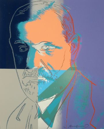 Sérigraphie Warhol - Sigmund Freud, II.235 from Ten Painters of Jews in the Twentieth Century