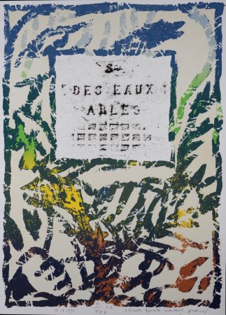 Aucune Technique Alechinsky - Société des eaux d’Arles, 1984 - Hand-signed