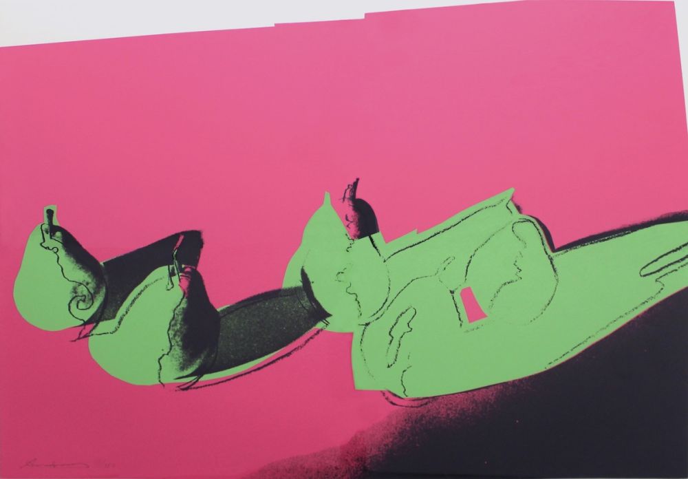 Sérigraphie Warhol - Space Fruit: Pears (FS II.203)