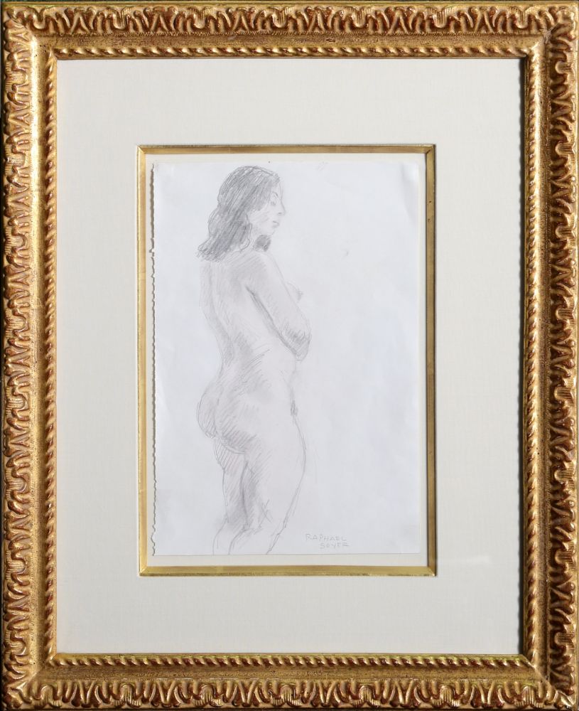 Aucune Technique Soyer - Standing Nude Woman (26)