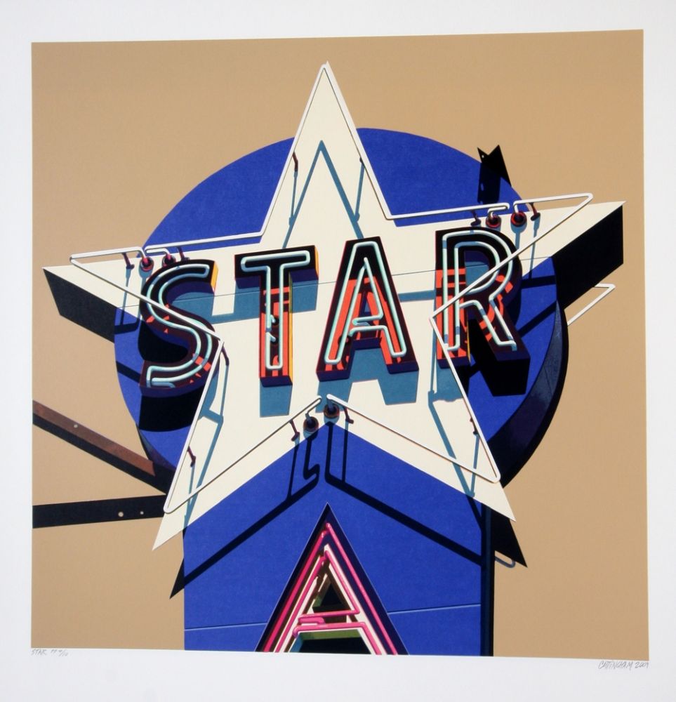 Sérigraphie Cottingham - Star