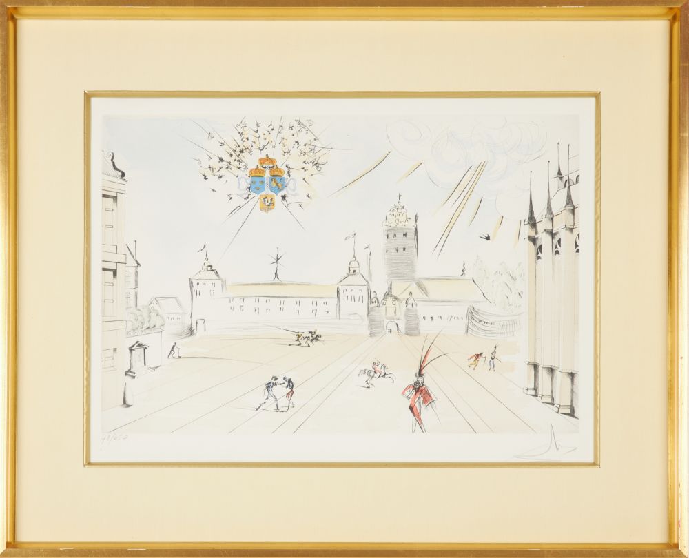 Gravure Dali - Stockholms Slott