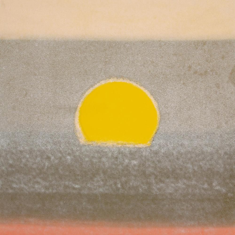 Sérigraphie Warhol - Sunset (Yellow)