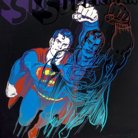 Sérigraphie Warhol - Superman (FS II.260)