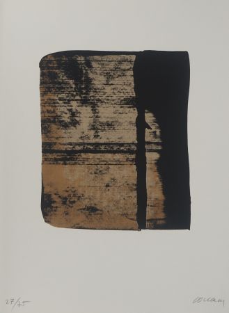 Sérigraphie Soulages - Sérigraphie n°11