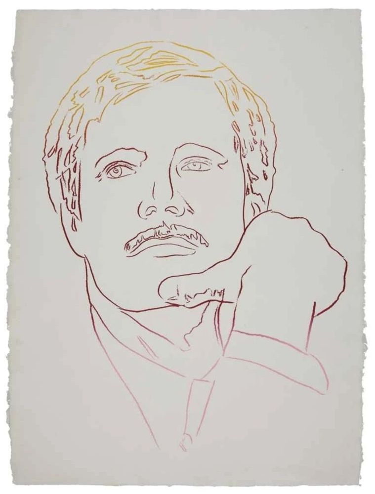 Sérigraphie Warhol - Ted Turner