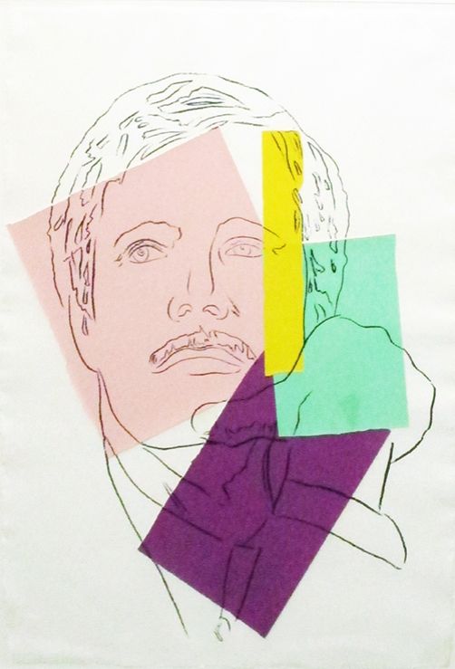 Sérigraphie Warhol - Ted Turner