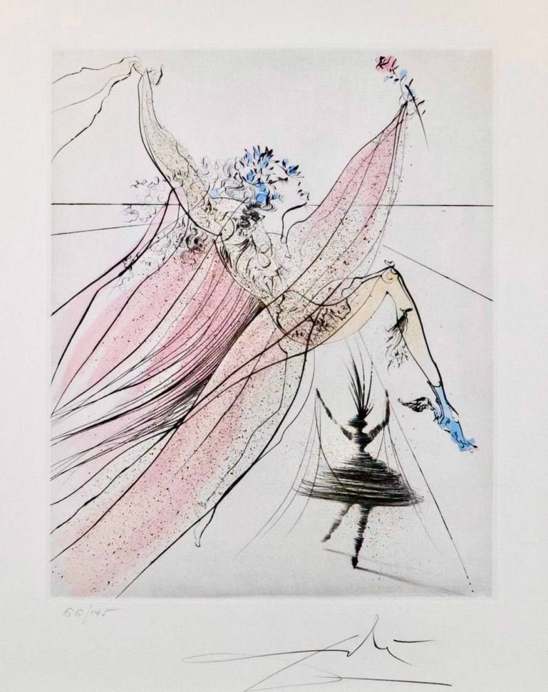 Gravure Dali - Terpsichore 