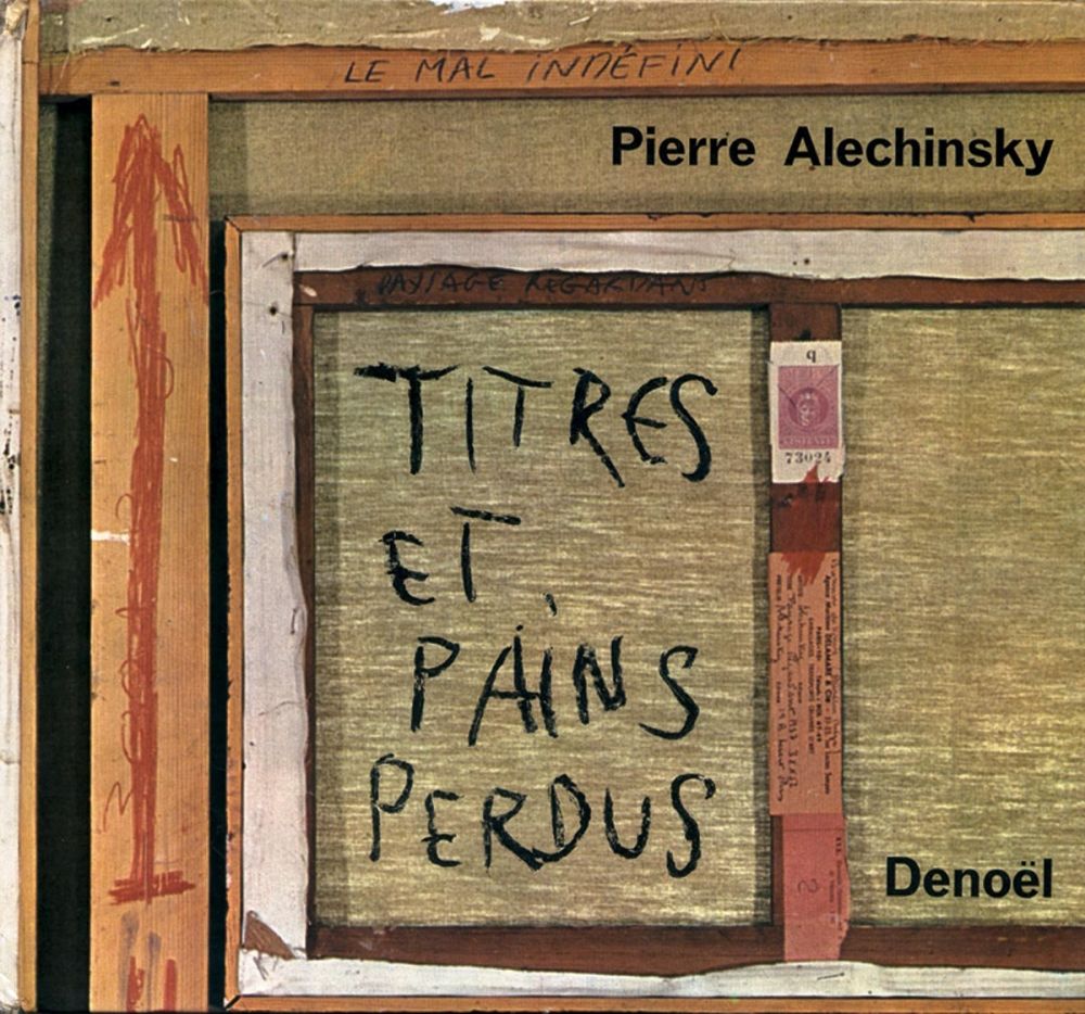 Livre Illustré Alechinsky - Titres et Pains perdus