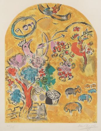 Lithographie Chagall - Tribe of Joseph CS22