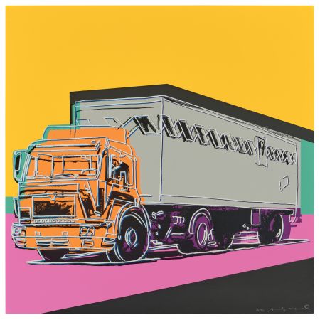 Sérigraphie Warhol - Truck 367