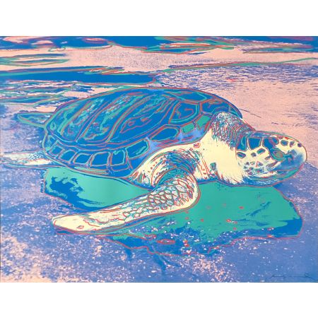 Sérigraphie Warhol - Turtle