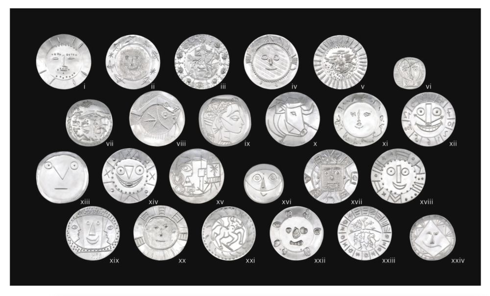 Aucune Technique Picasso - Twenty-Four Silver Plates