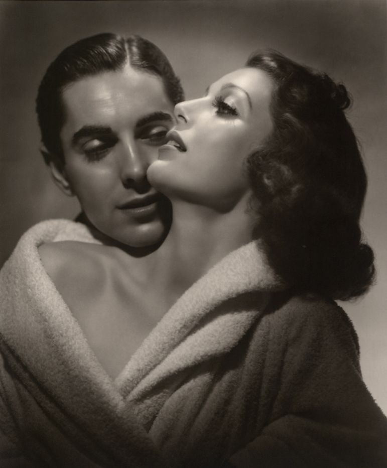 Photographie Hurrell - Tyrone Power & Loretta Young