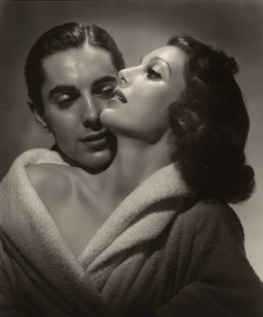 Photographie Hurrell - Tyrone Power & Loretta Young