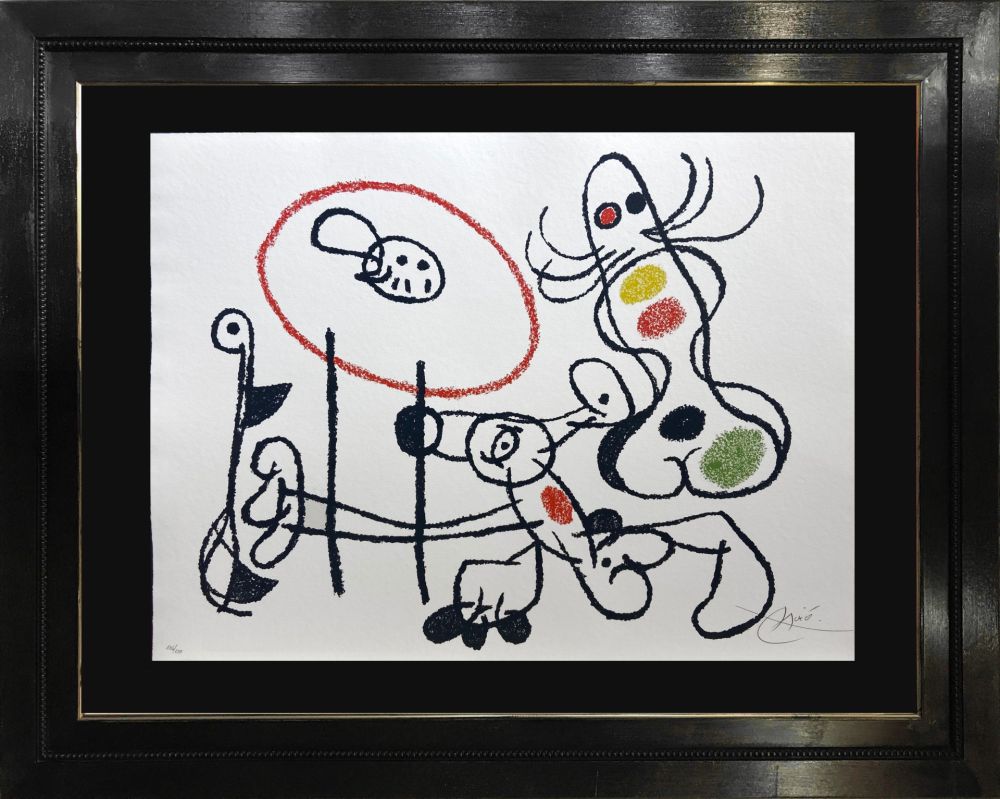 Lithographie Miró - UBU ON THE BALEARIC ISLANDS