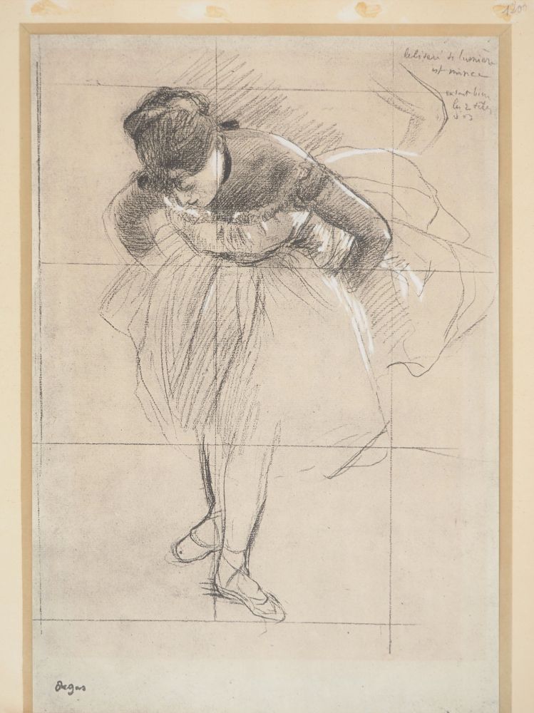 Lithographie Degas - Undefined