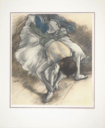 Lithographie Degas - Undefined