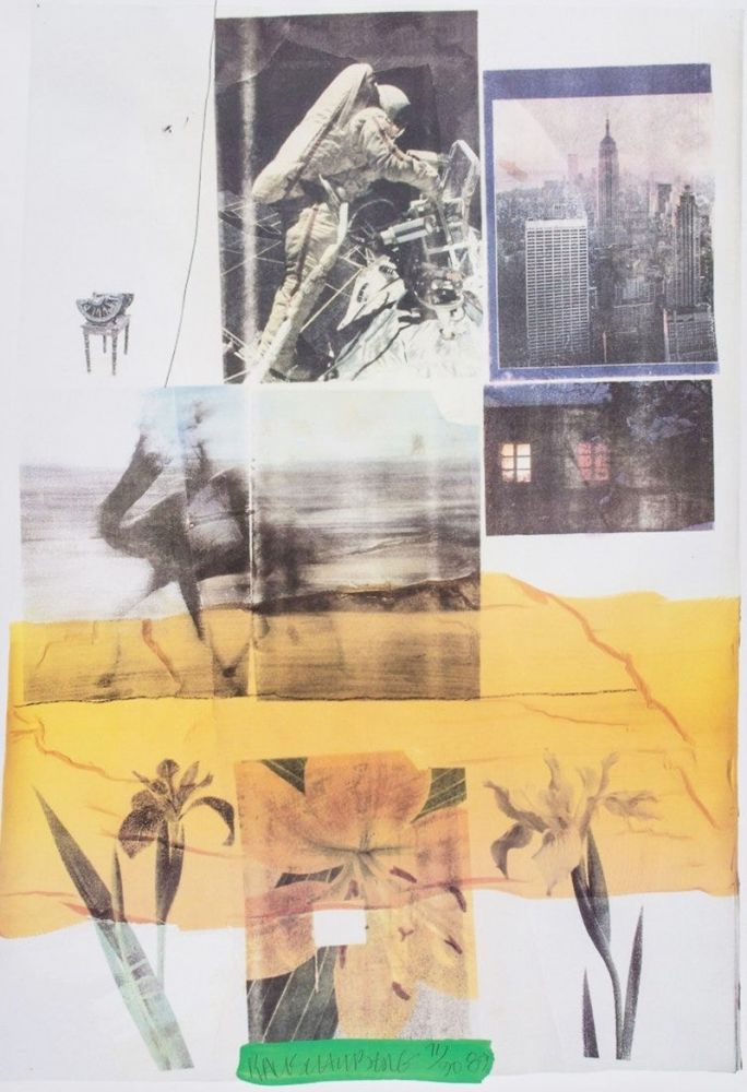 Sérigraphie Rauschenberg - Untitled