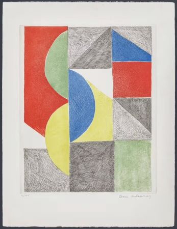 Gravure Delaunay - Untitled