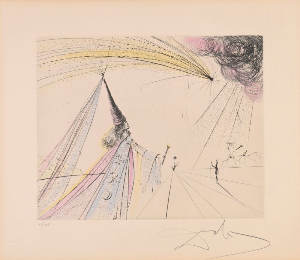 Gravure Dali - Urania